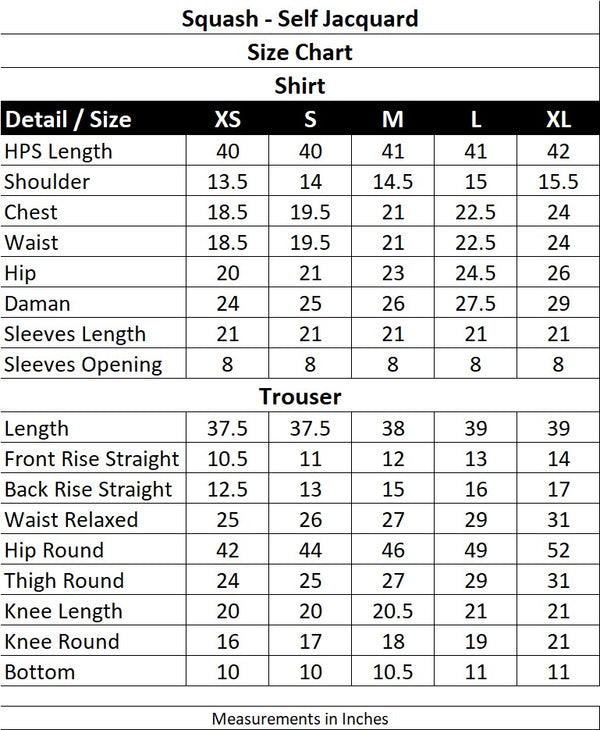 Squash Range Squash Self Jacquard – Rangeen